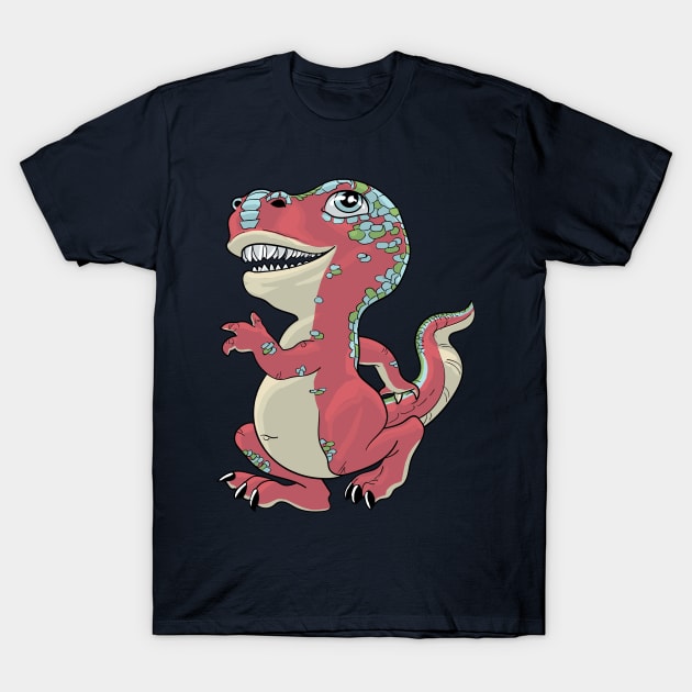 Lil T-Rex T-Shirt by AyotaIllustration